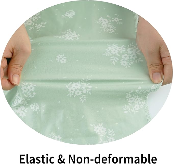 Jersey Swaddle Blanket, Ultra Soft Stretchy Receiving Blanket, Newborn Swaddle - Image 4
