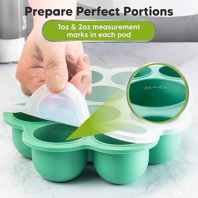 KeaBabies Silicone Food Freezer Trays - Image 6