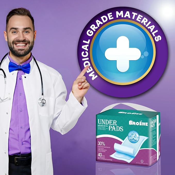 Disposable Bed Pads for Incontinence 23" x 36" - Image 5