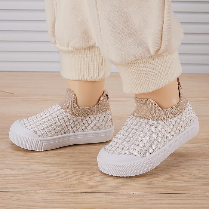 BMCiTYBM Baby Sneakers Girls Boys Lightweight Breathable Mesh First Walkers - Image 2