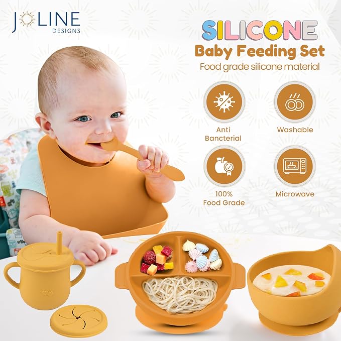 Silicone Baby Feeding Set - Image 5