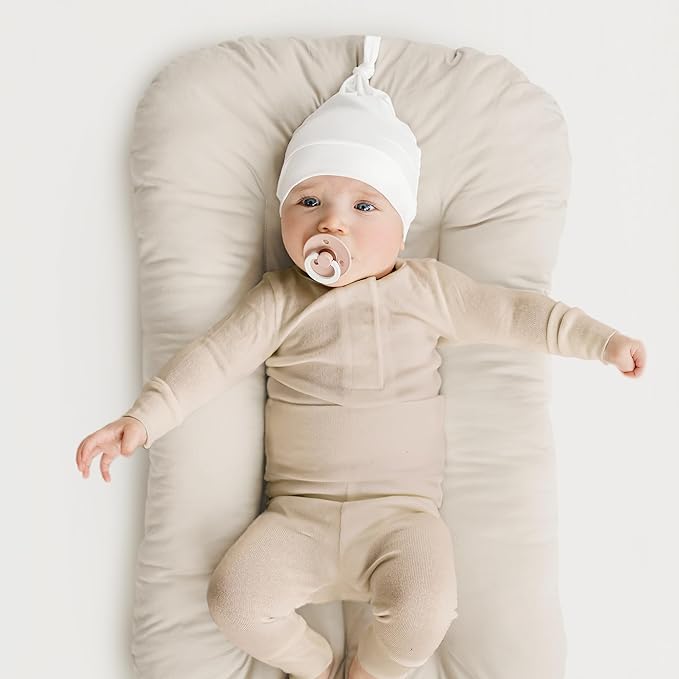 Konssy 6 Pack Baby Newborn Hats Set Knot Beanie Hats Soft - Image 4