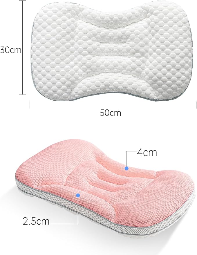 Reidio Toddler Pillows Double Sided Cooling Fabric & Breathable Mesh Kids - Image 2