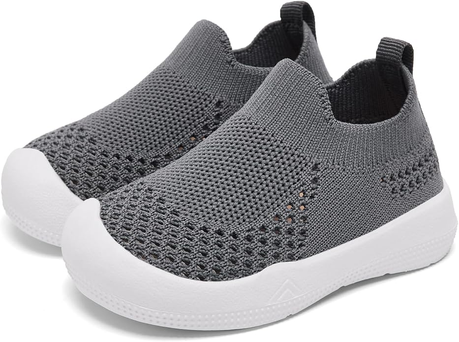 Eashi Baby Boy Girl Non-Skid Indoor Infant Walking Shoes Breathable Warm - Image 3