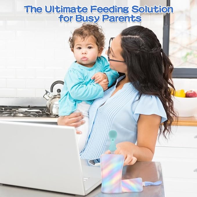 Infant Feeding Essentials & Baby Food Pouches Attachable Toppers: Seamless - Image 5