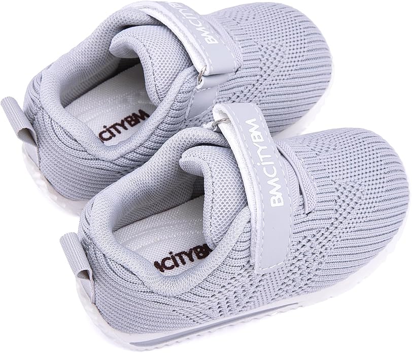 BMCiTYBM Baby Boy Girl Shoes Breathable Mesh Walking Shoes Lightweight Non-Slip - Image 5