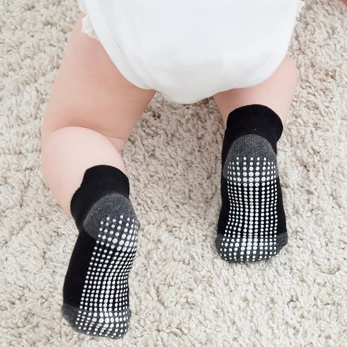 Zaples Baby Non Slip Grip Ankle Socks - Image 6