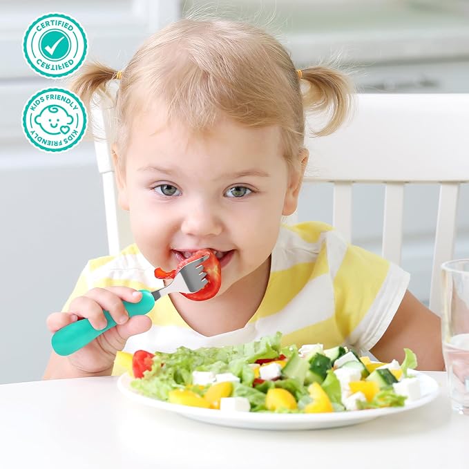 Lehoo Castle 6 Pieces Toddler Utensils, Kids Silverware - Image 6