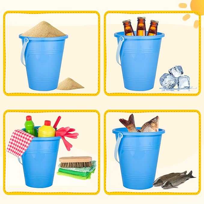 Holady Beach Toys Sand Toys Beach Shovels Beach Pail Set - Image 7