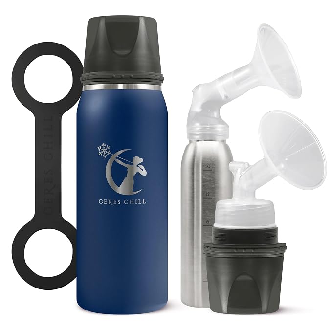 CERES CHILL OG Breastmilk Chiller, Reusable Storage Container, Connects w/Most by CeresChill