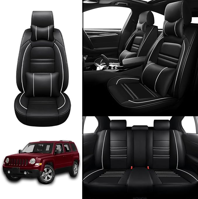 Car Seat Covers for JP Patriot 2009-2017 | 5-Seats Seat Covers, Waterproof Seat - Image 2