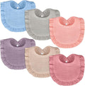Accmor Muslin Baby Drool Bibs 6 Pack Baby Bandana Drool Bibs Soft Cotton Baby by Accmor