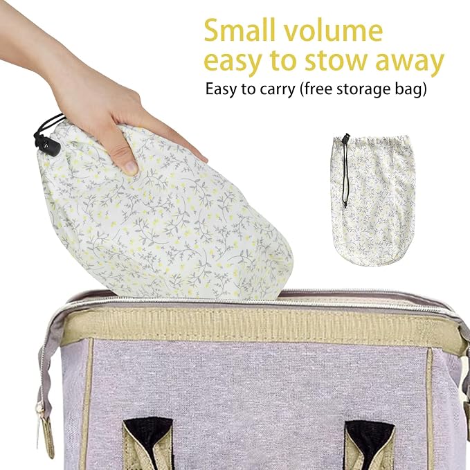 Baby Sling Carrier Newborn, Adjustable Easy Wearing Baby Nursing Warp Sling - Image 7