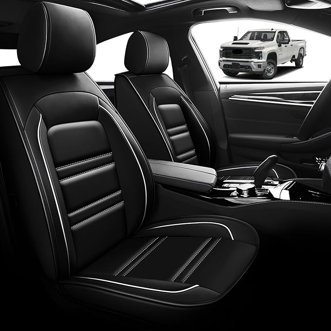 Seat Cover for Chevy Silverado 2500 2007-2025 | Car Seat Covers Front Seats - Image 2