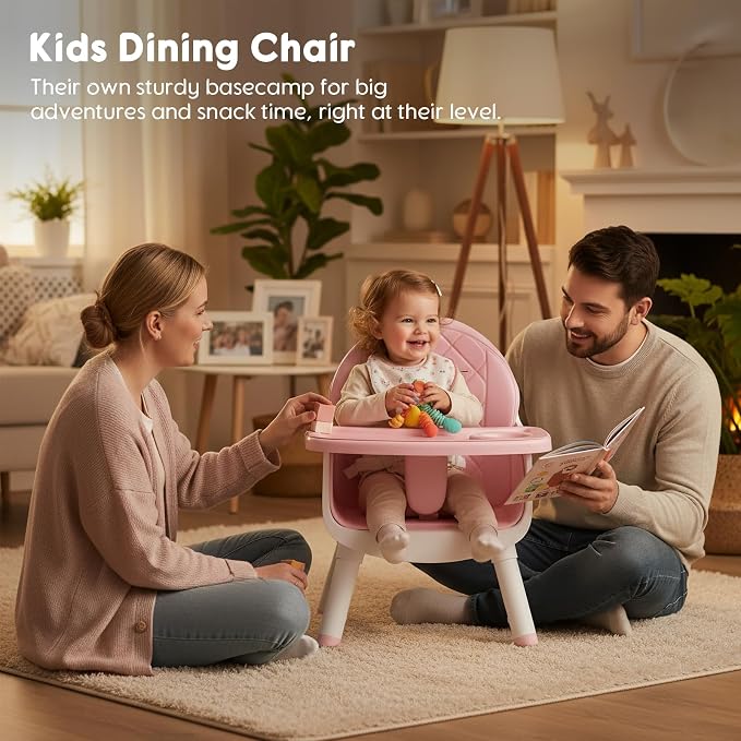 6 in 1 Baby High Chair, Convertible Highchair - Image 6