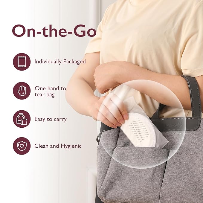 Momcozy Ultra-Thin Disposable Nursing Pads, Ultra-Absorbent and Breathable - Image 8