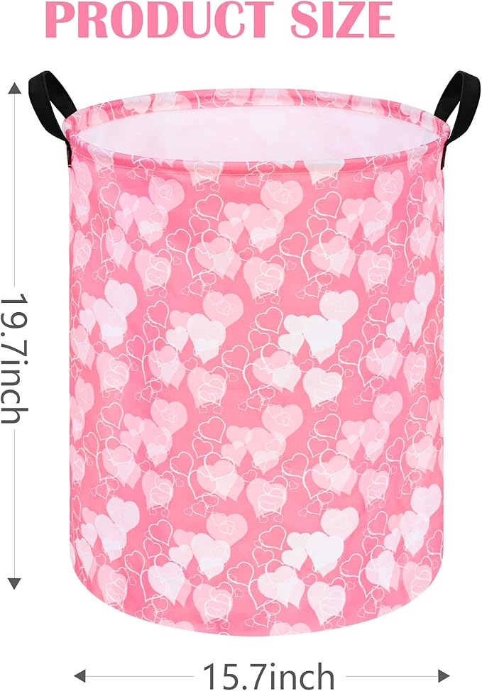 Round Laundry Hamper Storage Basket Laundry Organizer Hamper Storage Bins - Image 7