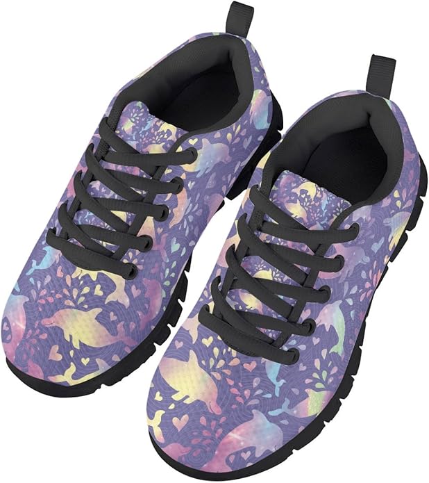 MARSVOVO First Shoes for Walking Boy Girl Athletic Lightweight Flexible Lace-up - Image 3