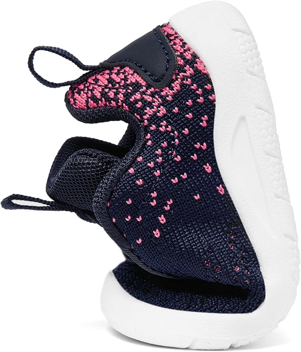MORENDL Toddler Slip On Sneakers Baby Walking Shoes Non-Slip Breathable Unisex - Image 5