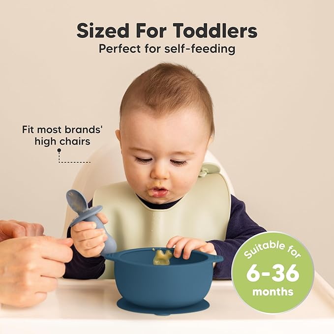 KeaBabies 2-Pack Baby Bowls - Image 3