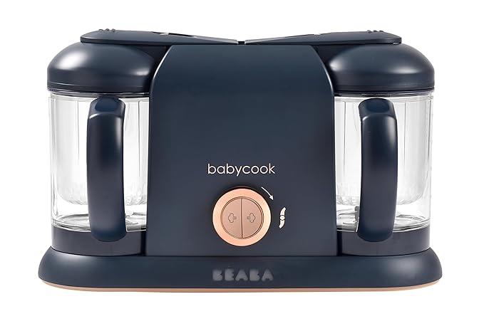 BEABA Babycook Duo 4 in 1 Baby Food Maker, Puree Steamer and Blender by BEABAUSA