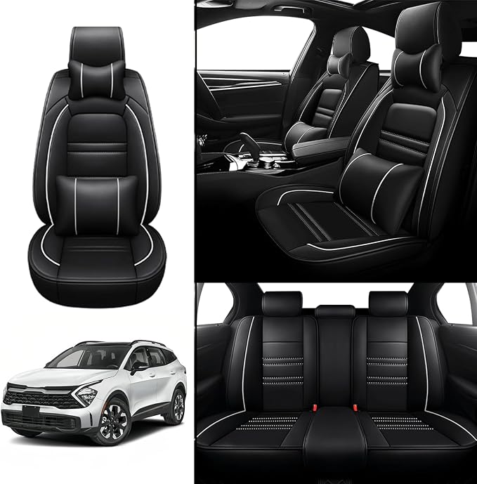 Car Seat Covers for kia sportage 2005-2025 | 5-Seats Seat Covers, Waterproof - Image 2