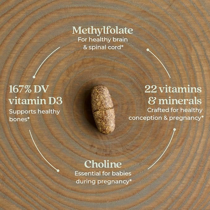 New Chapter Prenatal Vitamins, One Daily Prenatal Multivitamin - Image 3