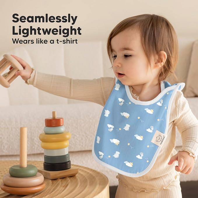 8-Pack Baby Bibs for Boys, Girls - Image 5