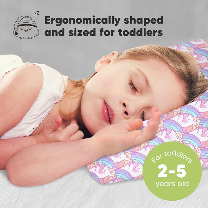 Toddler Pillow with Pillowcase - Image 2