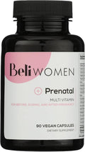 Beli Women Prenatal Multivitamin, 400mg Choline, Vitamin D. Supports Egg by Beli