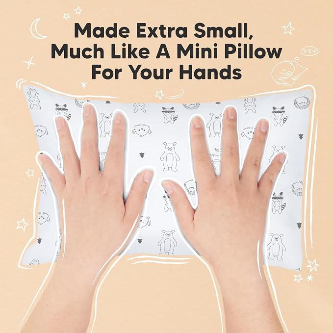 Mini Toddler Pillow with Pillowcase - Image 5