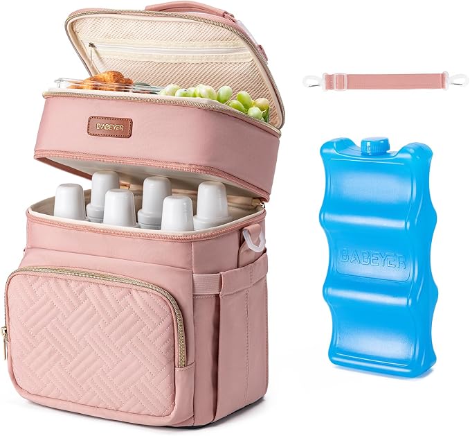 Insulated Breastmilk Cooler Bag by BABEYER