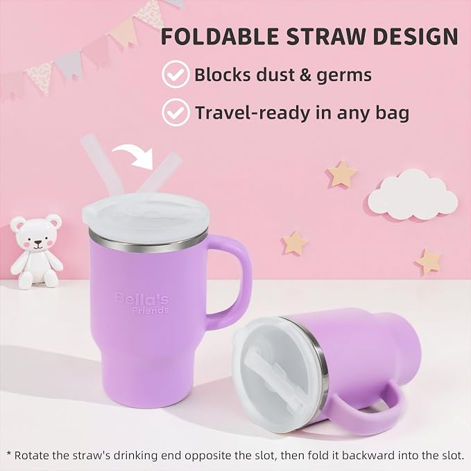 Bella's Friends Handy Mini Tumbler – Adorable 9 oz Sippy Cup - Image 6