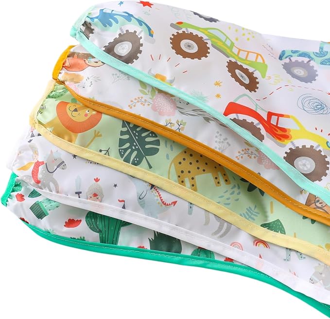 Long Sleeved Bibs, Lightweight Waterproof Shirt Bibs - Image 6