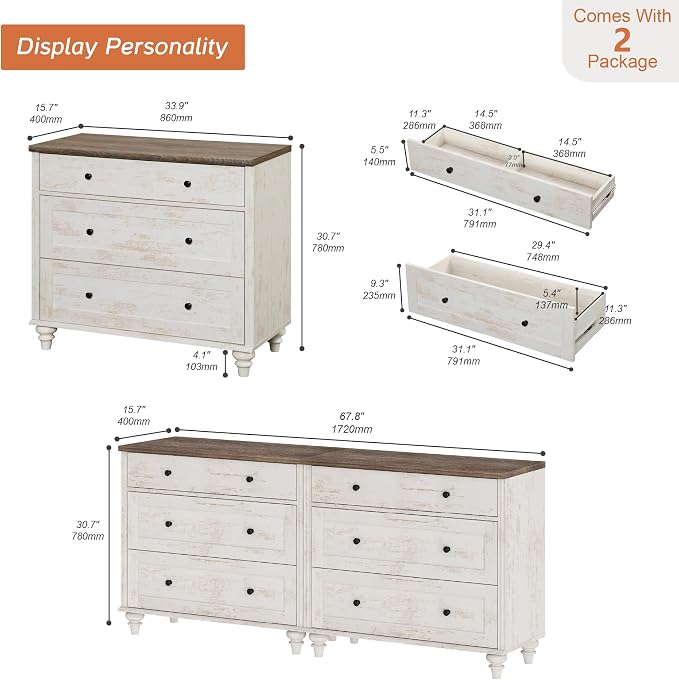 WAMPAT Kids Dresser for Bedroom - Image 2
