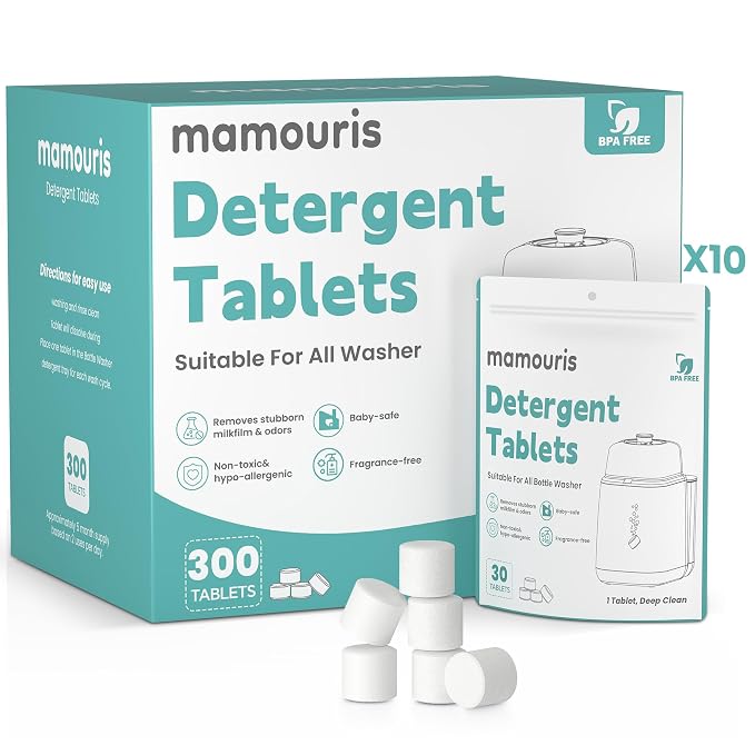 300PCS Official Detergent Cleaning Tablets: by Mamouris
