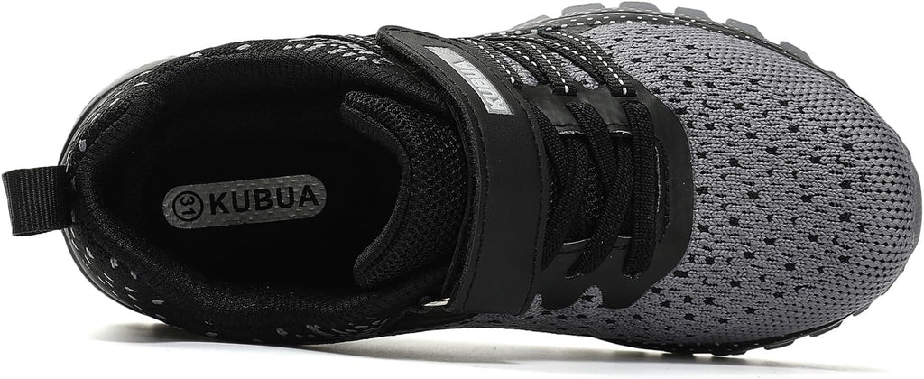 KUBUA Kids Sneakers for Boys Girls Running Tennis Shoes Lightweight Breathable - Image 3