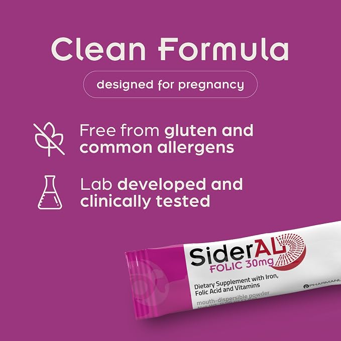 SiderAL Prenatal Vitamins for Women | Clinically Proven Iron Supplement for - Image 8