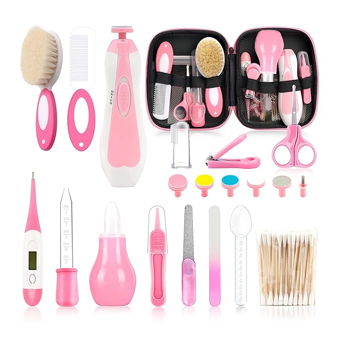 Infant Grooming Essentials: Electric Safety Nail Trimmer, Nasal Aspirator - Image 8