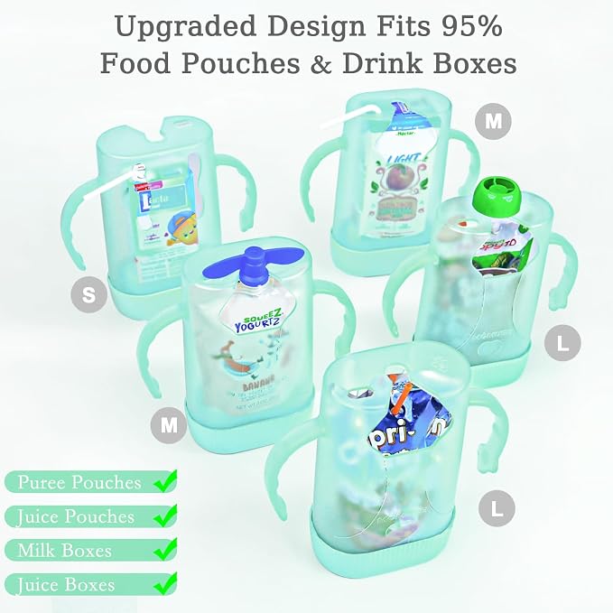 MOMUSE Dual-Lid Squeeze Pouch Holder - Image 4