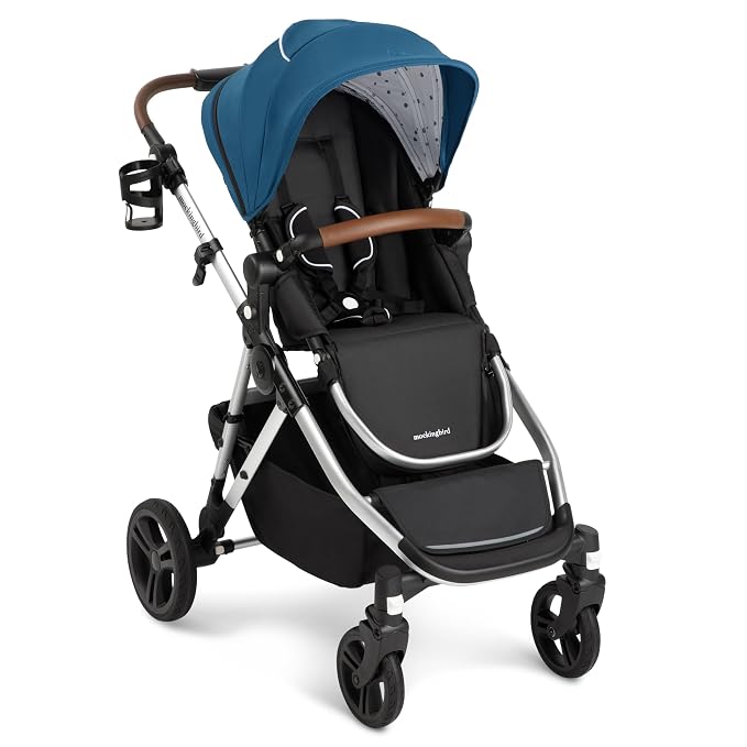 Mockingbird Single-to-Double Stroller 2.0 by Mockingbird