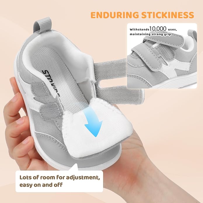 Baby Boys Girls Breathable First Walking Shoes Infant Lightweight Soft Shoe 6 - Image 6