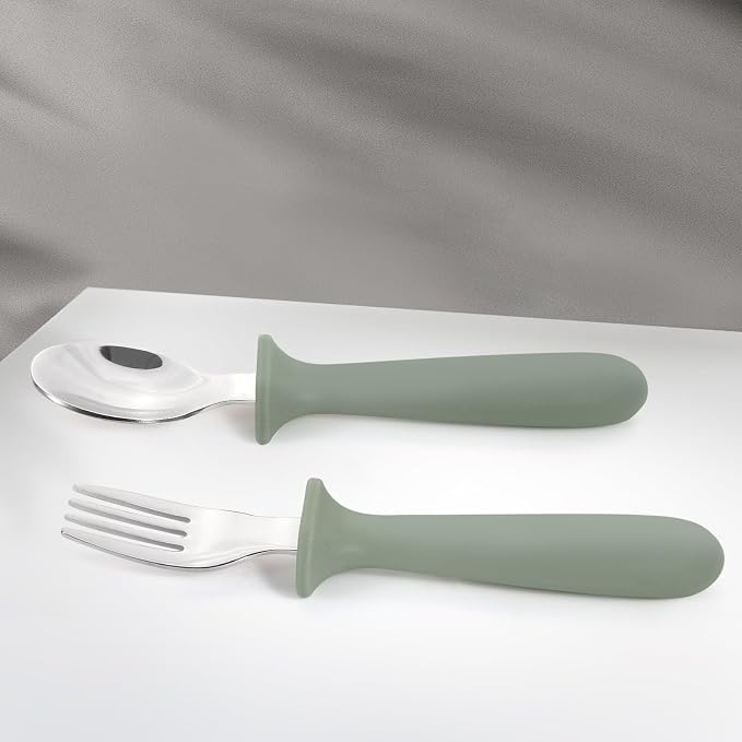 Baby Feeding Set, 2 Pack Silicone Baby Plates - Image 5