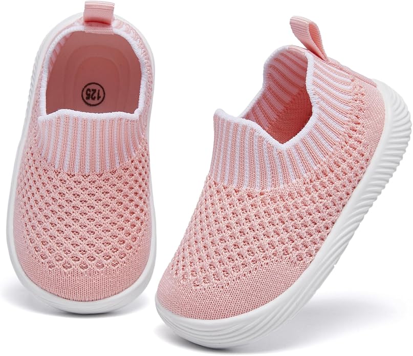 MORENDL Baby Toddler Walking Socks Non-Slip Breathable Unisex Casual Sneakers - Image 2