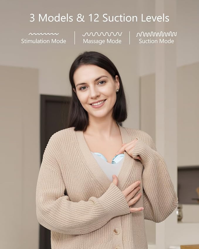 Wearable Breastfeeding Pump, Breast Pump Hands Free - Image 3