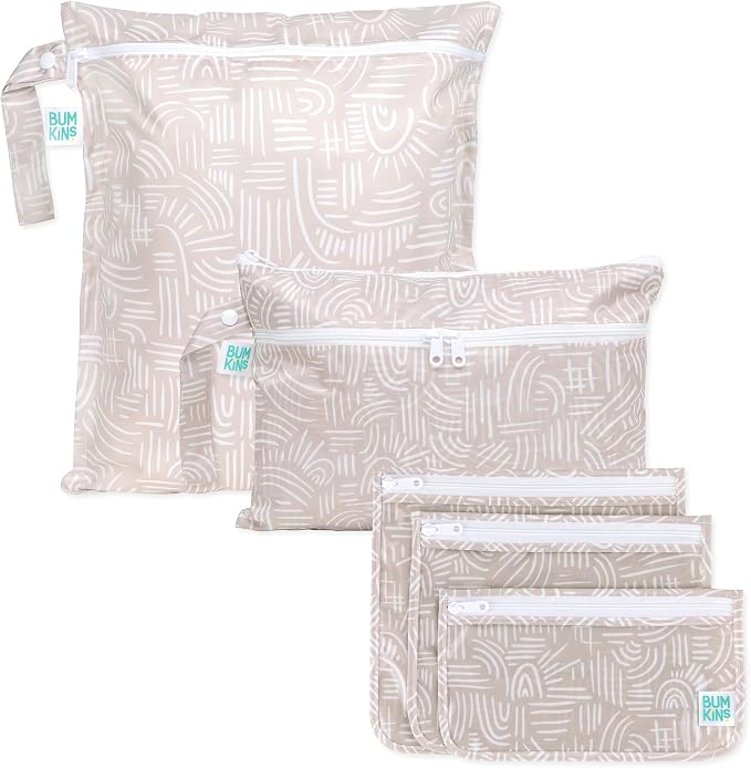 Bumkins - Waterproof Wet Bag, Wet/Dry Clutch & Clear Travel Bags - by Bumkins