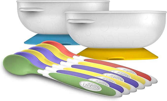 Dr. Brown's Soft-Tip Toddler Feeding Spoons, 6 Pack by DrBrowns