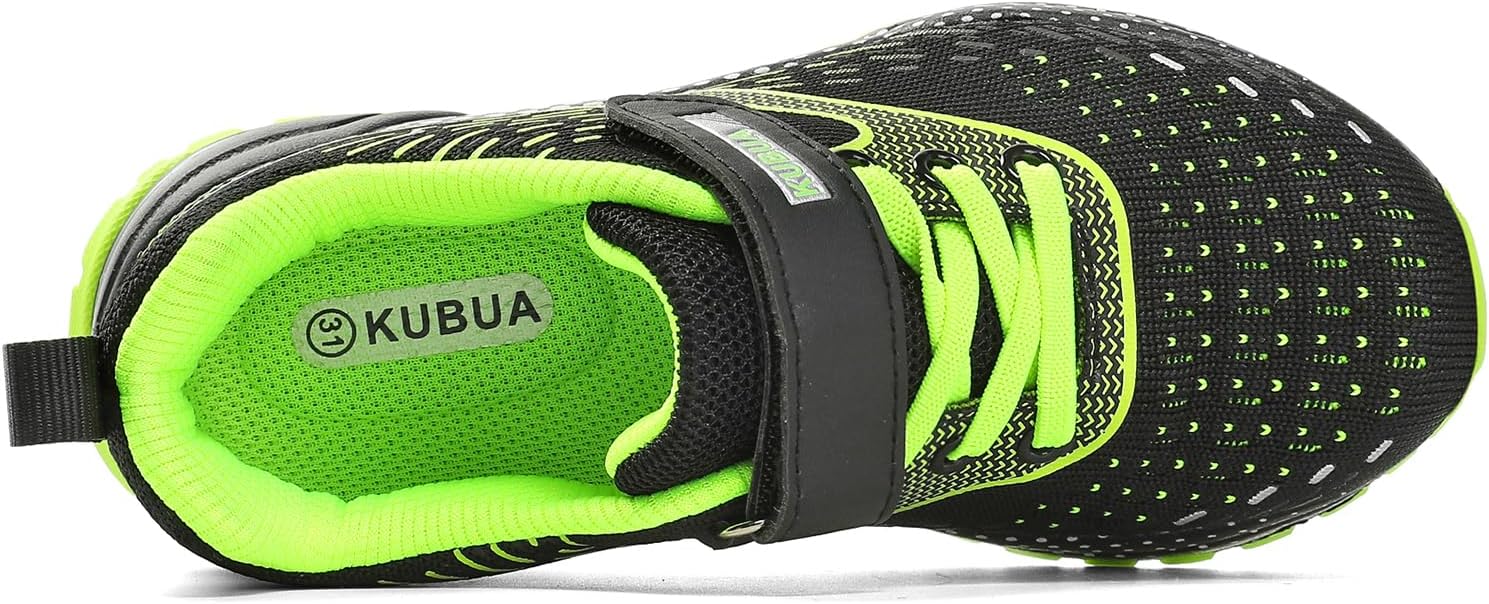 KUBUA Kids Sneakers for Boys Girls Running Tennis Shoes Lightweight Breathable - Image 4