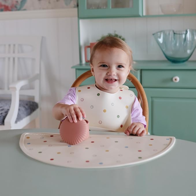 mushie Silicone Placemat for Kids | BPA-Free Non-Slip Design - Image 6