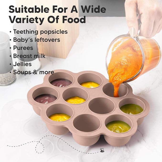 KeaBabies Silicone Food Freezer Trays - Image 7